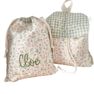 Pack mochila y bolsita multiusos